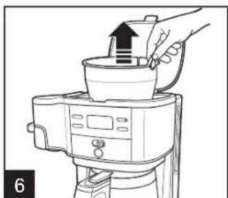 HAMILTON BEACH The Scoop 49980R - How to Use Carafe Side - 6
