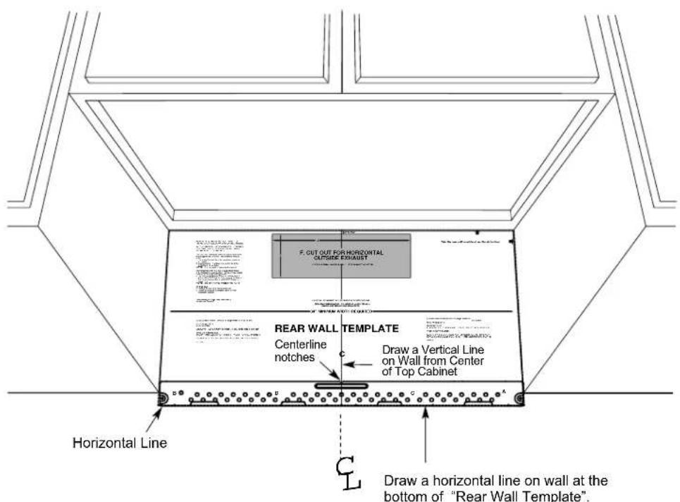 FRIGIDAIRE MWBOK15TB - PLACEMENT OF THE BUMP-OUT BRACKET - 2