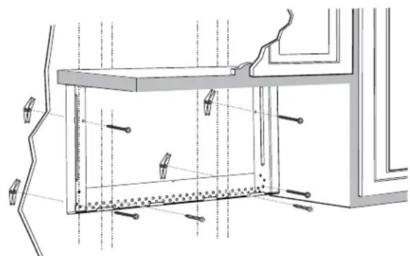 FRIGIDAIRE MWBOK15TB - | INSTALLING THE BUMP-OUT BRACKET - 1