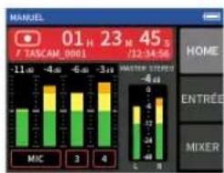 TASCAM Portacapture X6 - Procédure 4 : enregistrer - 2
