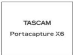 TASCAM Portacapture X6 - 電源をオンにする - 1