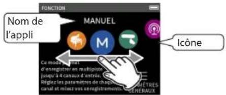 TASCAM Portacapture X6 - Lancement d'applis d'enregistrement - 1