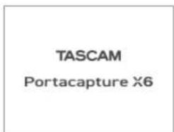 TASCAM Portacapture X6 - Turning the power on - 1