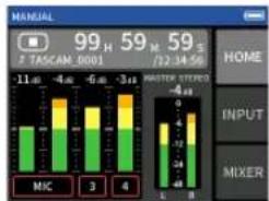 TASCAM Portacapture X6 - Paso 1: Ponga en marcha la app de grabación - 1