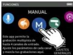 TASCAM Portacapture X6 - Puesta en marcha de apps de grabación - 2