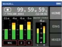 TASCAM Portacapture X6 - ■ktion 1: Aufnahme-App starten - 1