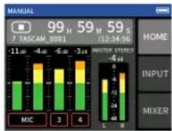 TASCAM Portacapture X6 - Procedure 1: Launch the recording app - 1