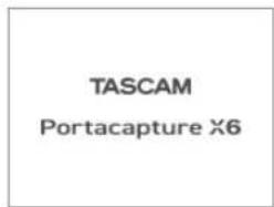 TASCAM Portacapture X6 - Encendido y apagado de la unidad Encendido - 1