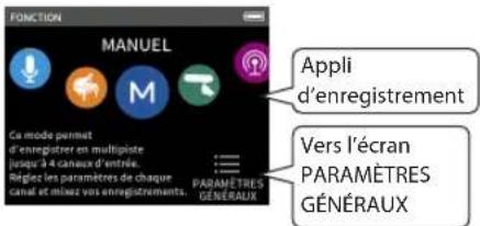 TASCAM Portacapture X6 - Fonction (lanceur d'appli) - 1