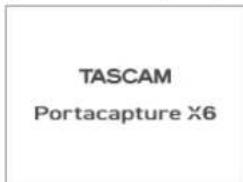 TASCAM Portacapture X6 - Включение питания - 1