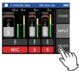 TASCAM Portacapture X6 - Шаг 3: Настройка микшера - 1