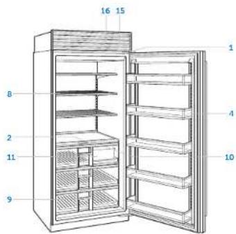 Sub-Zero CL4850SO - FULL FIVE YEAR SEALED SYSTEM WARRANTY - 2
