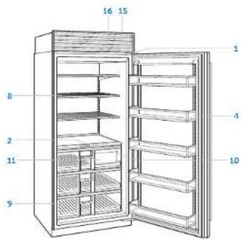 Sub-Zero CL4850SO - FULL FIVE YEAR SEALED SYSTEM WARRANTY - 1