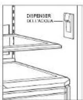 Sub-Zero CL4850SO - DISPENSER INTERNO - 2