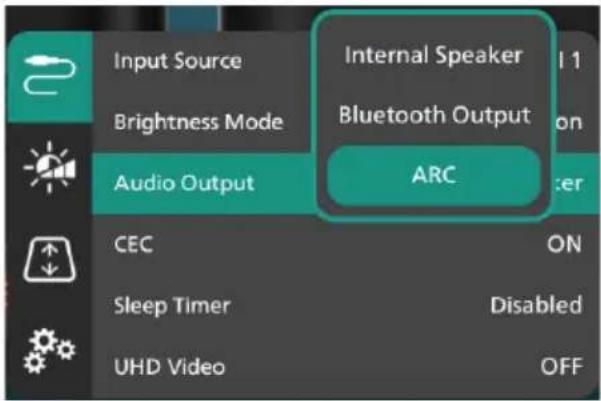 PHILIPS Screeneo U4 SCN350 - Connexion à des appareils via HDMI ARC - 1