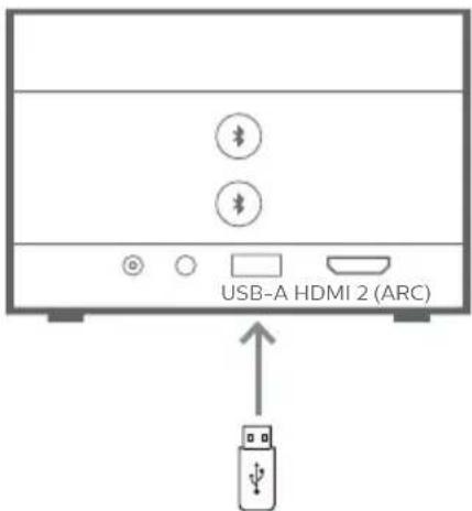 PHILIPS Screeneo U4 SCN350 - Lire des vidéos à partir de périphériques de stockage USB - 1