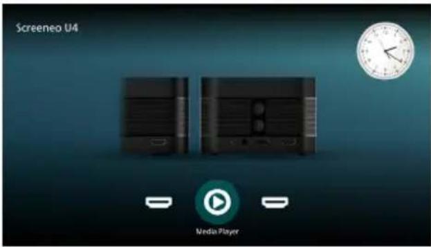 PHILIPS Screeneo U4 SCN350 - Lire des vidéos à partir de périphériques de stockage USB - 2