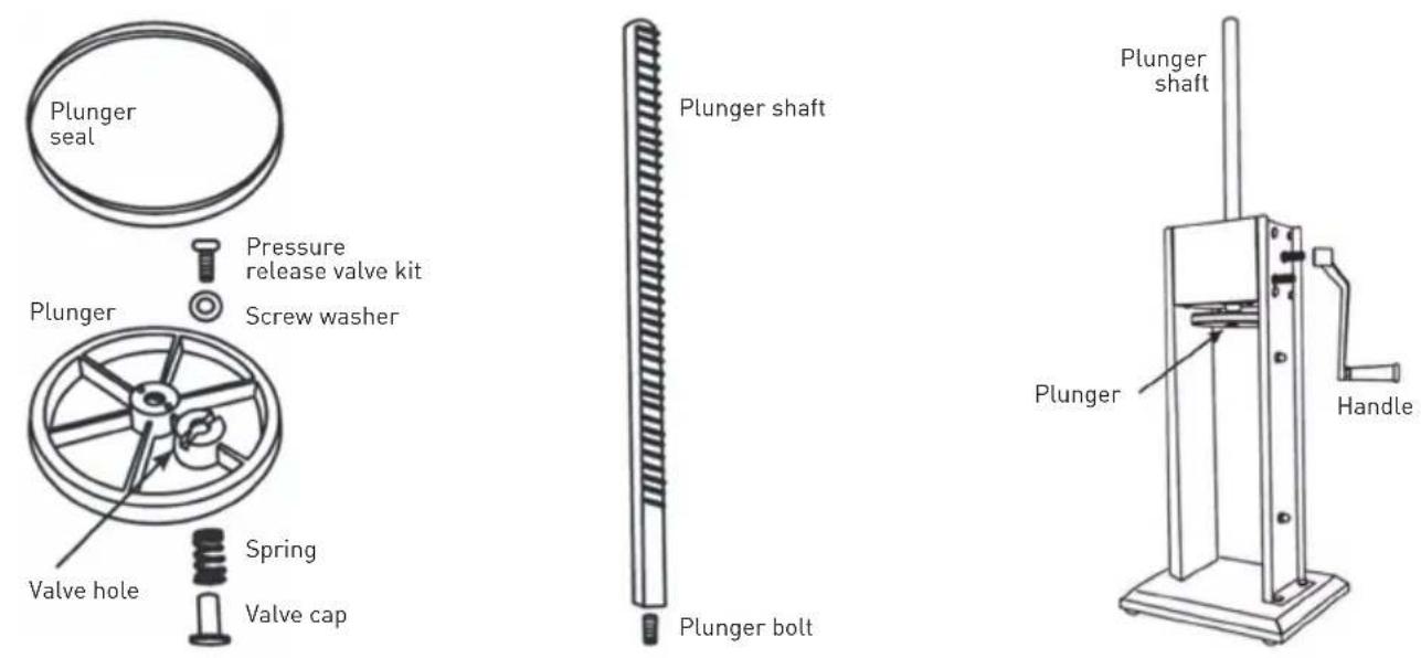Hendi 282571 - Plunger Assembly/Disassembly - 3