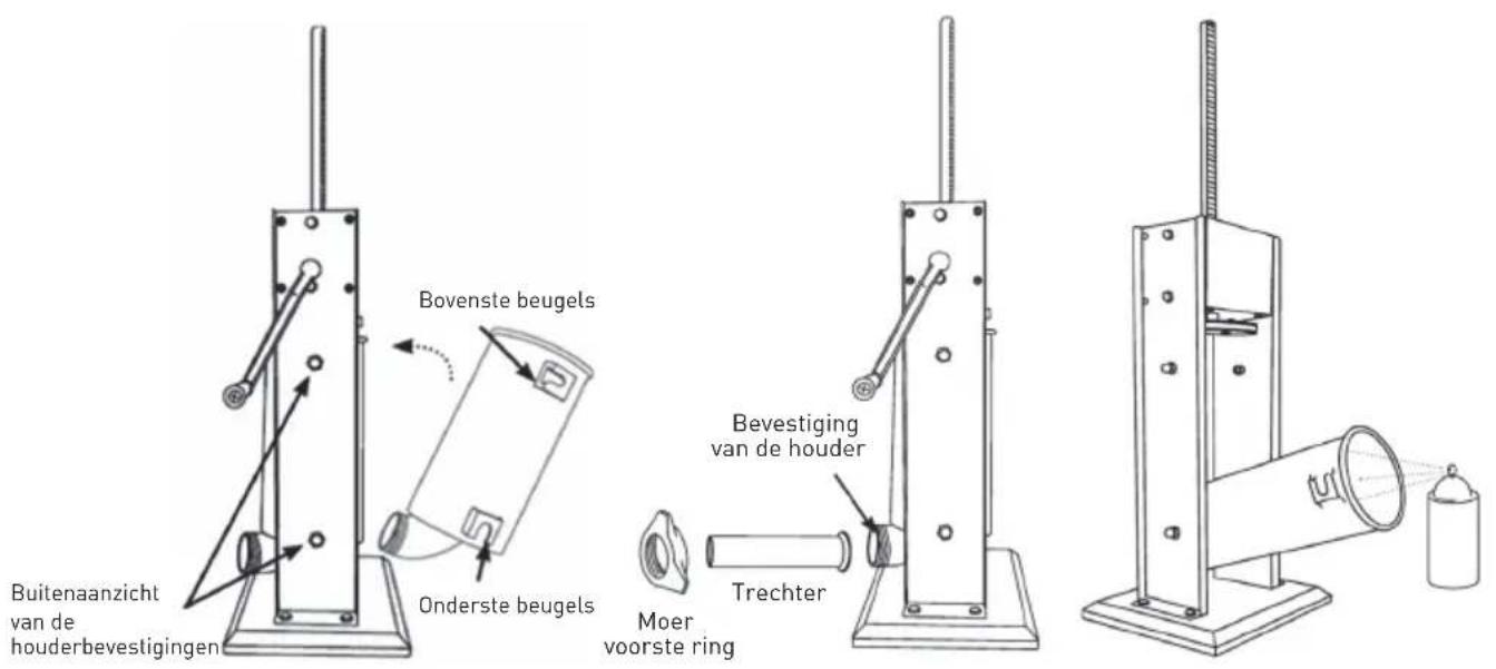 Hendi 282571 - Monteren/demonteren van de zuiger - 2