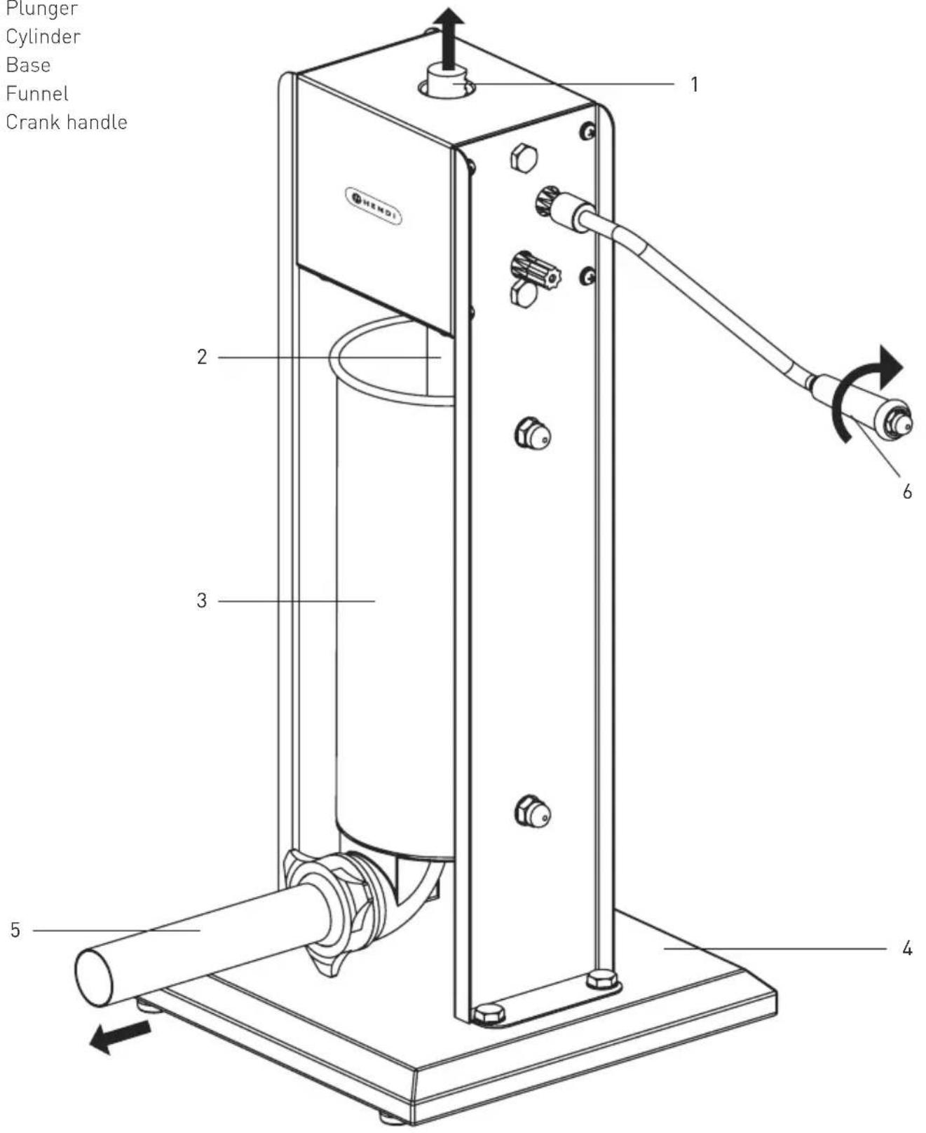 Hendi 282090 - Parts of description - 1