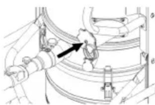 Kärcher IVM 60242 M ACD WS - Selecting the suction connection - 2