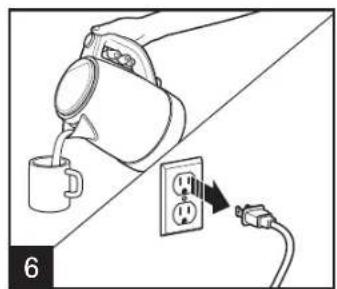 HAMILTON BEACH 40978 - How to Use the Kettle - 6