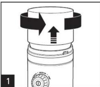 HAMILTON BEACH Custom Grind 80396RC - Using the Coffee Grinder - 1