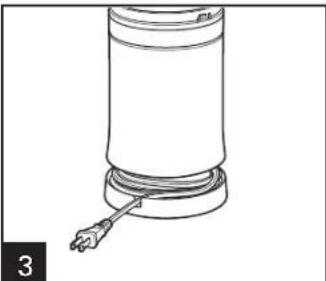HAMILTON BEACH Custom Grind 80396RC - How to Store Cord - 3