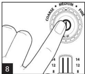 COARSE • MEDIUM • FINE 8 4 12 8 14 12 8
