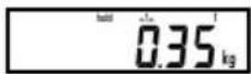 SOEHNLE 7835 - Intermediate tare function (dialysis function) - 2