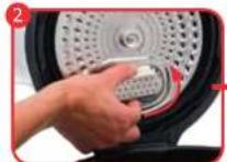 MOULINEX Cookeo CE8529 - PRÉCISIONS SUR LE DÉMONTAGE ET LE REMONTAGE DU COUVERCLE - 2