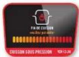 MOULINEX Cookeo CE8529 - MENU MANUEL : - 15