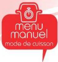 MOULINEX Cookeo CE8529 - MENU MANUEL : - 12