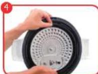 MOULINEX Cookeo CE8529 - PRÉCISIONS SUR LE DÉMONTAGE ET LE REMONTAGE DU COUVERCLE - 5