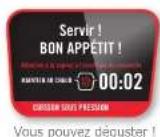 MOULINEX Cookeo CE8529 - MENU MANUEL : - 16