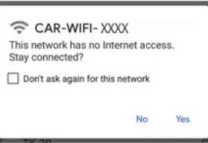 TECHNAXX TX171 - Android : configurer la connexion wifi : - 3