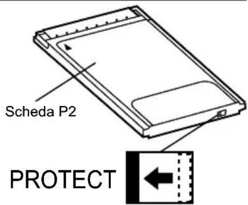 PANASONIC AJPCD2G - Protezione dalla scrittura di una scheda P2 - 1