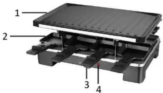 Emerio RG110282.6 - LIST OF COMPONENTS - 1