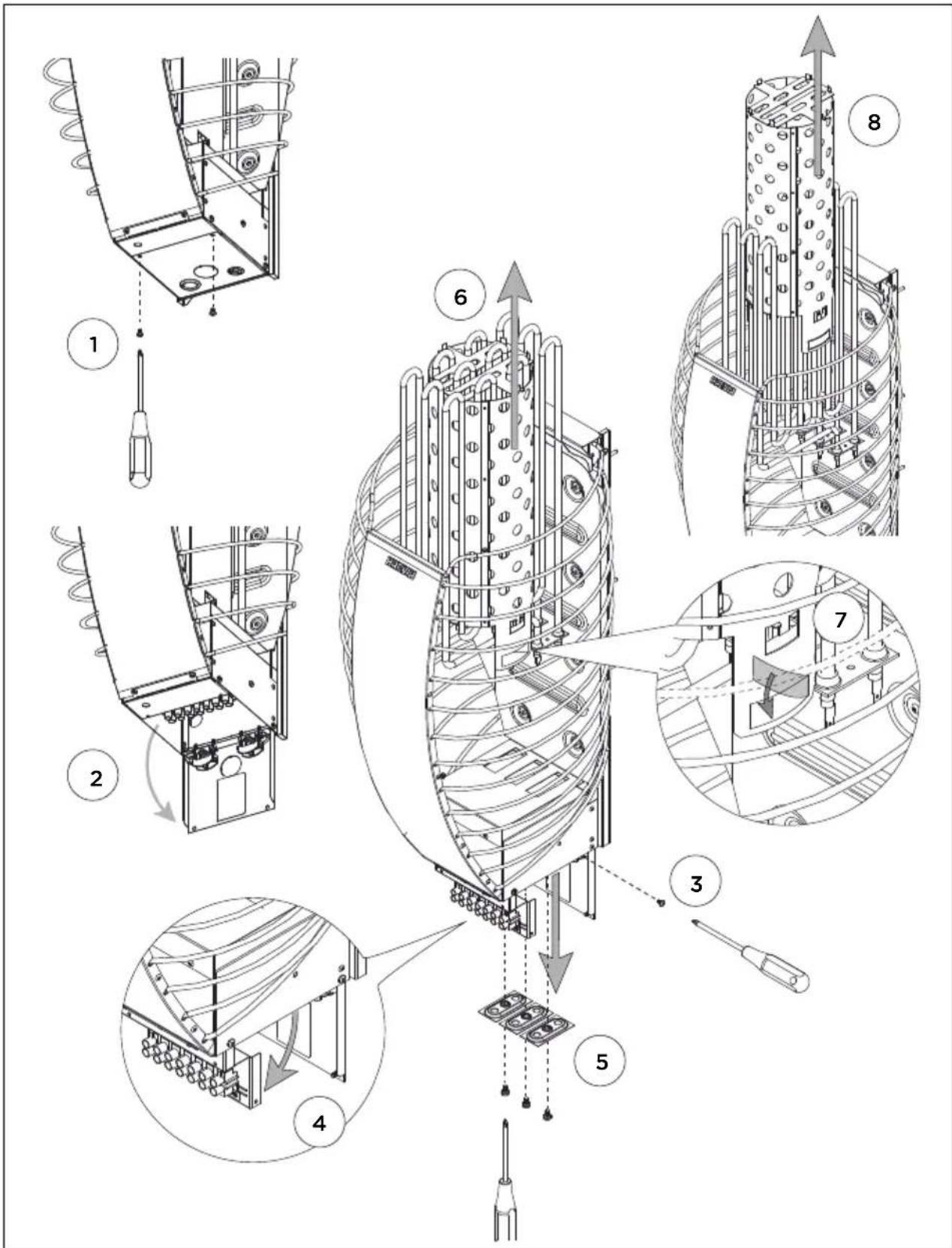 HARVIA Spirit WX248 - INSTRUCTIES VOOR INSTALLATIE.... 83 - 11