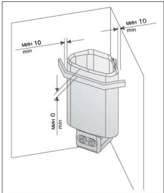 HARVIA Delta HDE294M - Instalowanie modułu sterującego i czujników (D-E) - 3