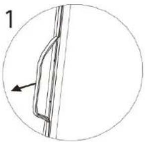 CASO WineExclusive 24 Smart - The handle installing - 1