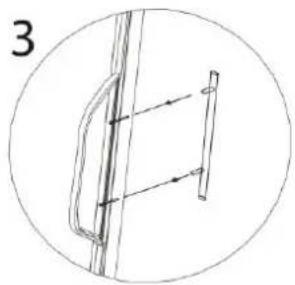 CASO WineExclusive 24 Smart - The handle installing - 3