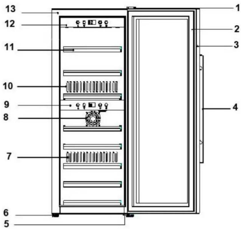 CASO WineExclusive 66 Smart - Vue d'ensemble - 1