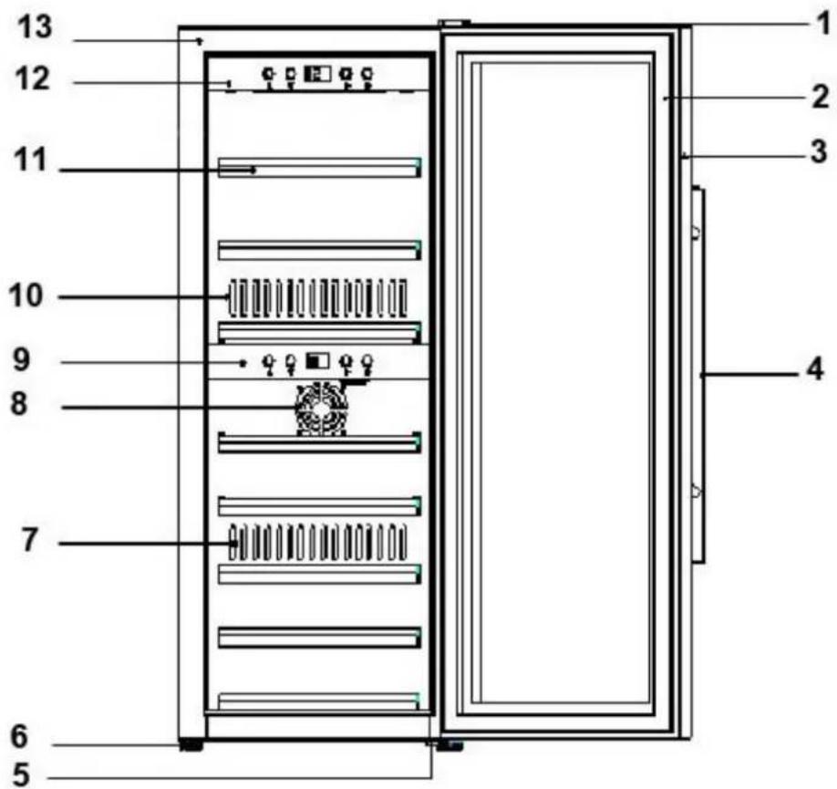 CASO WineExclusive 66 Smart - Gesamtübersicht - 1