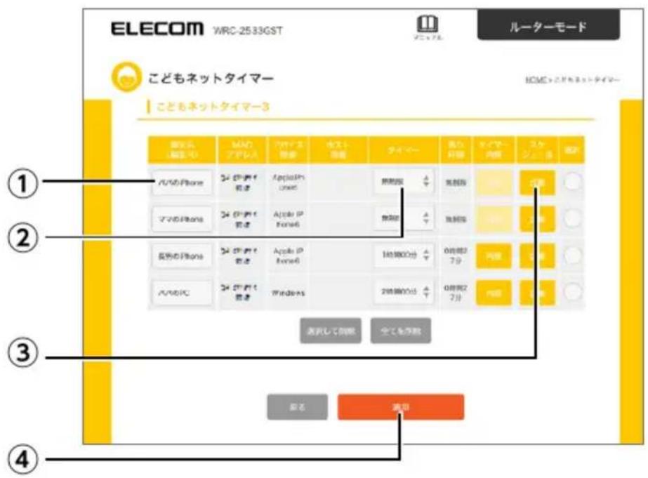 ELECOM WRC-2533GST ルーターモード ① ② ③ ④ こどもネットタイマー こどもネットタイマー3 開発式 (開発式) バノの iPhone マツの iPhone 長外の iPhone バノの PC MASC アプリを入力 ApplePs User6 Apple IP Phone6 Windows OK前回 OK前回0分 OK前回2分 OK前回7分 OK前回1分 OK前回2分 OK前回3分 OK前回4分 OK前回5分 OK前回6分 OK前回7分 OK前回8分 OK前回9分 OK前回10分 OK前回11分 OK前回12分 OK前回13分 OK前回14分 OK前回15分 OK前回16分 OK前回17分 OK前回18分 OK前回19分 OK前回20分 OK前回21分 OK前回22分 OK前回23分 OK前回24分 OK前回25分 OK前回26分 OK前回27分 OK前回28分 OK前回29分 OK前回30分 OK前回31分 OK前回32分 OK前回33分 OK前回34分 OK前回35分 OK前回36分 OK前回37分 OK前回38分 OK前回39分 OK前回40分 OK前回41分 OK前回42分 OK前回43分 OK前回44分 OK前回45分 OK前回46分 OK前回47分 OK前回48分 OK前回49分 OK前回50分 OK前回51分 OK前回52分 OK前回53分 OK前回54分 OK前回55分 OK前回56分 OK前回57分 OK前回58分 OK前回59分 OK前回60分 OK前回61分 OK前回62分 OK前回63分 OK前回64分 OK前回65分 OK前回66分 OK前回67分 OK前回68分 OK前回69分 OK前回70分 OK前回71分 OK前回72分 OK前回73分 OK前回74分 OK前回75分 OK前回76分 OK前回77分 OK前回78分 OK前回79分 OK前回80分 OK前回81分 OK前回82分 OK前回83分 OK前回84分 OK前回85分 OK前回86分 OK前回87分 OK前回88分 OK前回89分 OK前回90分 OK前回91分 OK前回92分 OK前回93分 OK前回94分 OK前回95分 OK前回96分 OK前回97分 OK前回98分 OK前回99分 OK前回100分