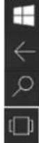 HAIER Pad W700 - Virtual keys column - 1
