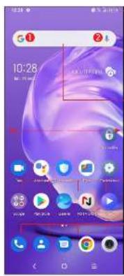 TCL 40R 5G - Écran d'accueil - 1