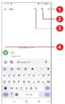 TCL 40R 5G - Gérer les messages - 1