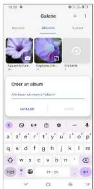 TCL 40R 5G - Gestion d'un album - 1