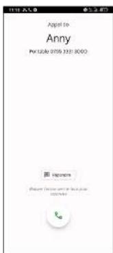 TCL 40R 5G - Accepter ou rejeter un appel - 2